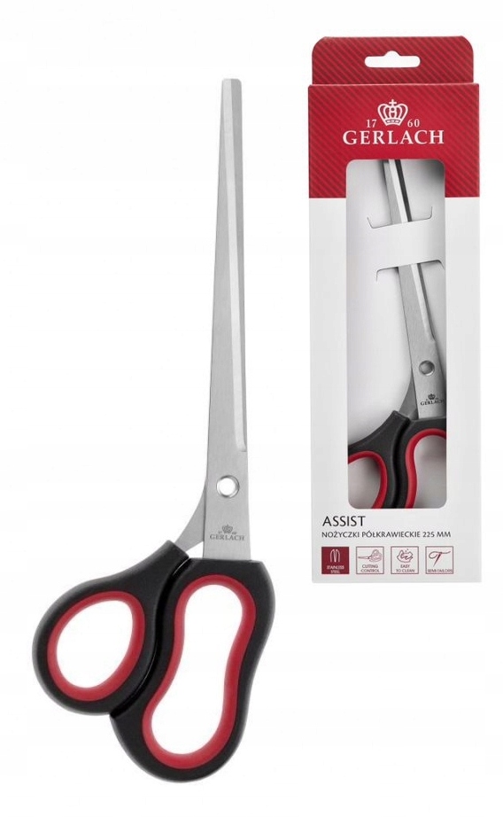 Krejčovské Nůžky Gerlach Assist 22,5 CM