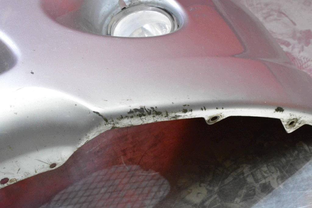 bumper front front SREBRNY MITSUBISHI GRANDIS 1 and 03-11