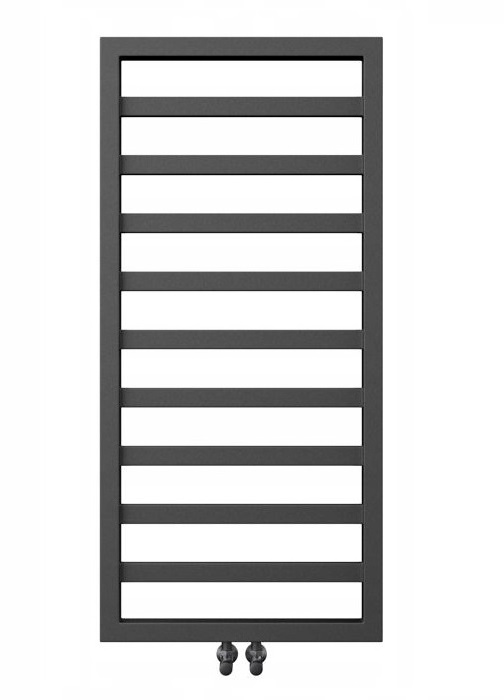 STYLUS 100 GRZEJNIK ŁAZIENKOWY 980/530 CZARNY MAT