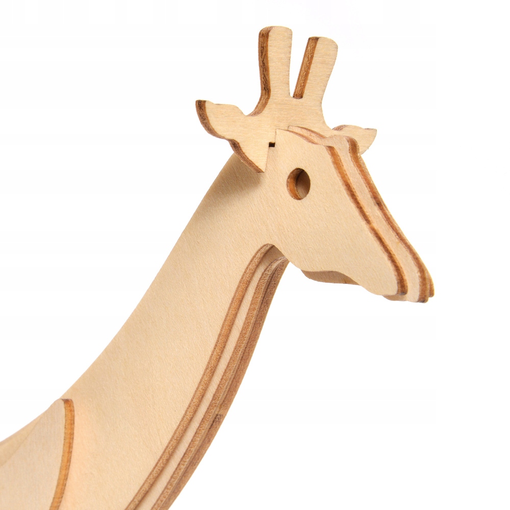Little Story Drewniane Puzzle Model 3D - Żyrafa Bohater brak