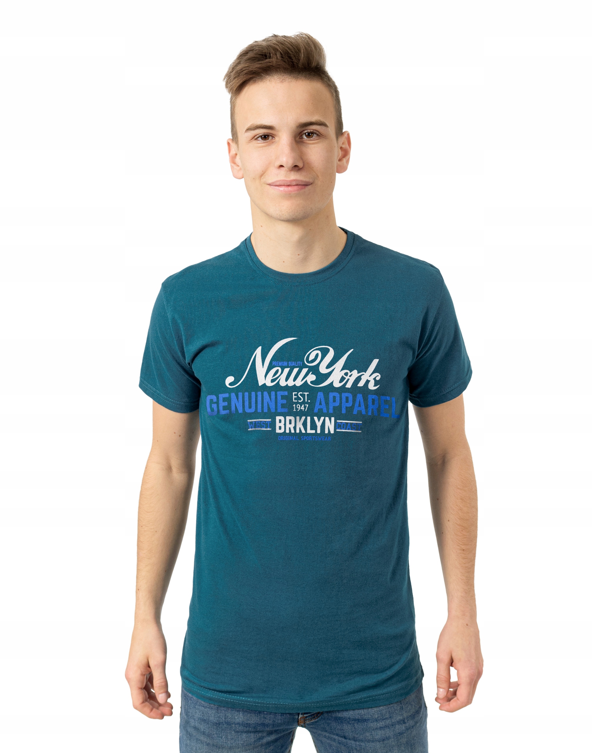 

Duża Koszulka Podkoszulek Tshirt Męski KM16-5 5XL