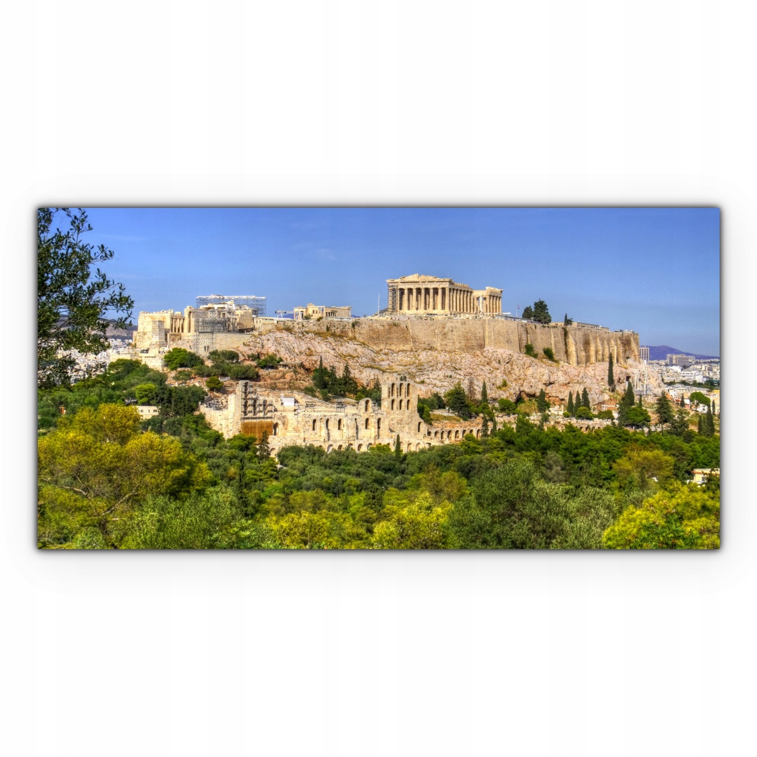 

Canvas na ramie ścienny 120x60 Grecja Architektura