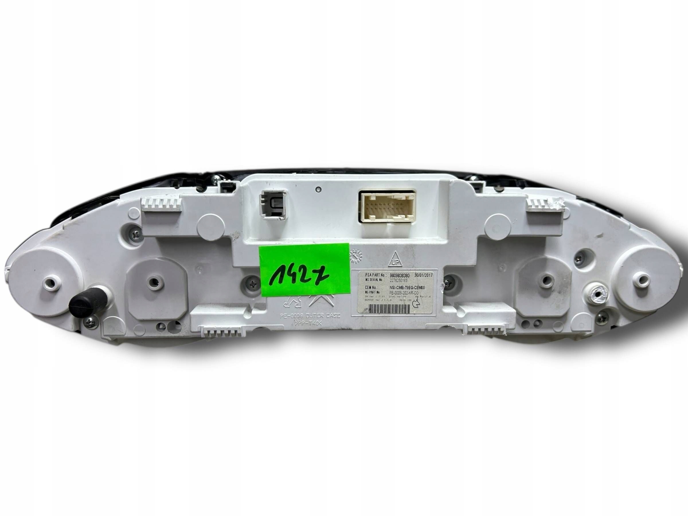 dials clock EU 9809838380 PEUGEOT 308 II !J