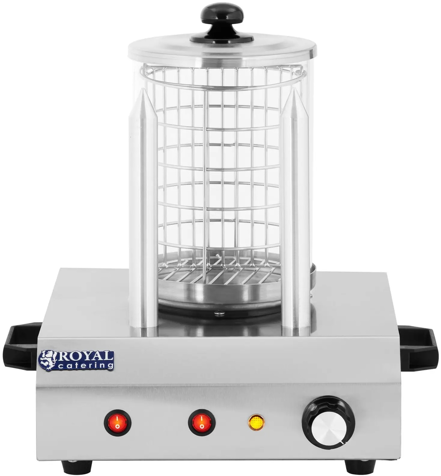 Podgrzewacz do hot dogów 28 parówek 422W Royal Catering RCHW-350-2 10010322