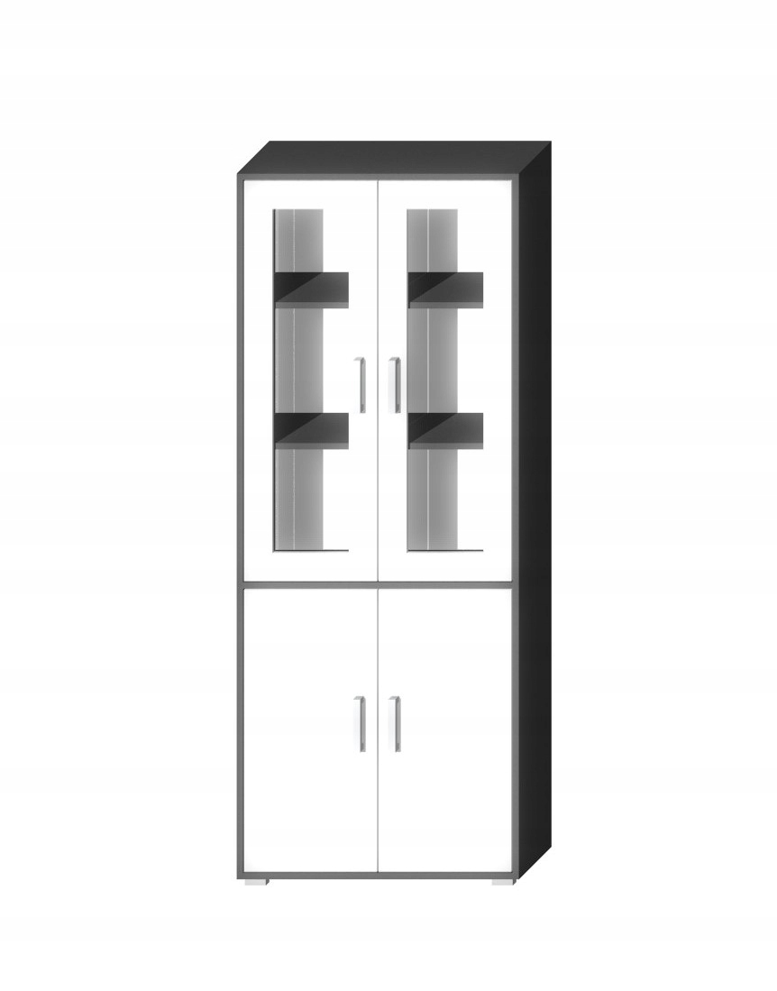 Witryna ANDREA 4D-UNI 80 cm olcha - kolory Typ stojąca