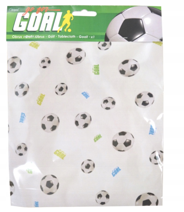 Obrus foliowy Piłka Nożna piłkarz 100 x 120 cm Motyw sportowy