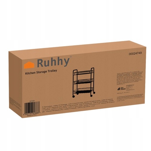 Regał kuchenny - mobilny Ruhhy 24749 Marka Ruhhy