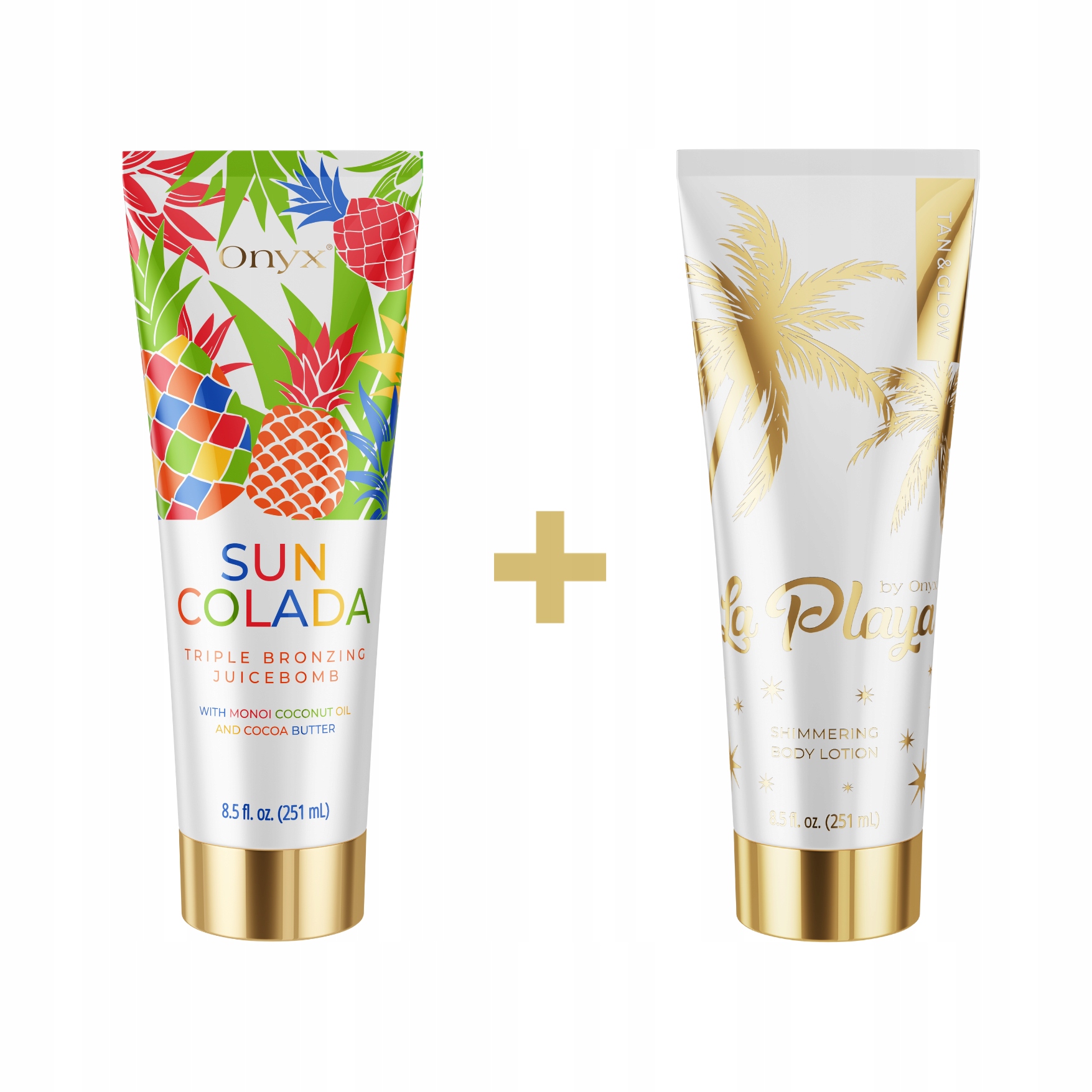 Sada Onyx pro opalování v soláriu – druhá za 50 %