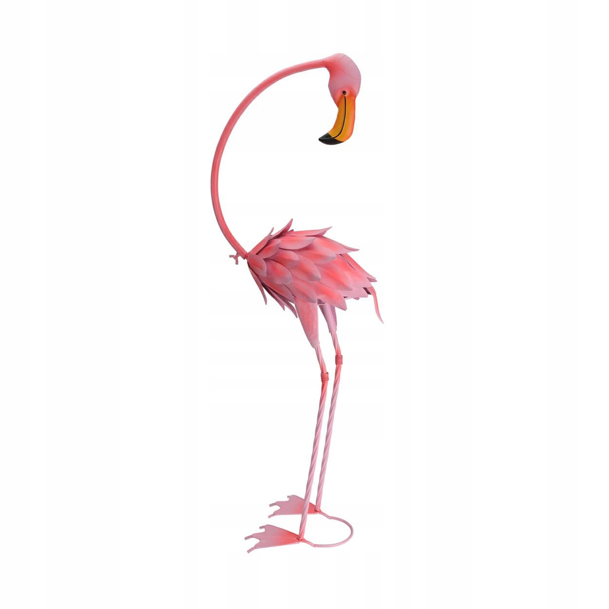 Różowy Flaming Figurka Ozdoba do Ogrodu Ptak Ogrodowy Duży 70cm Rzeźba