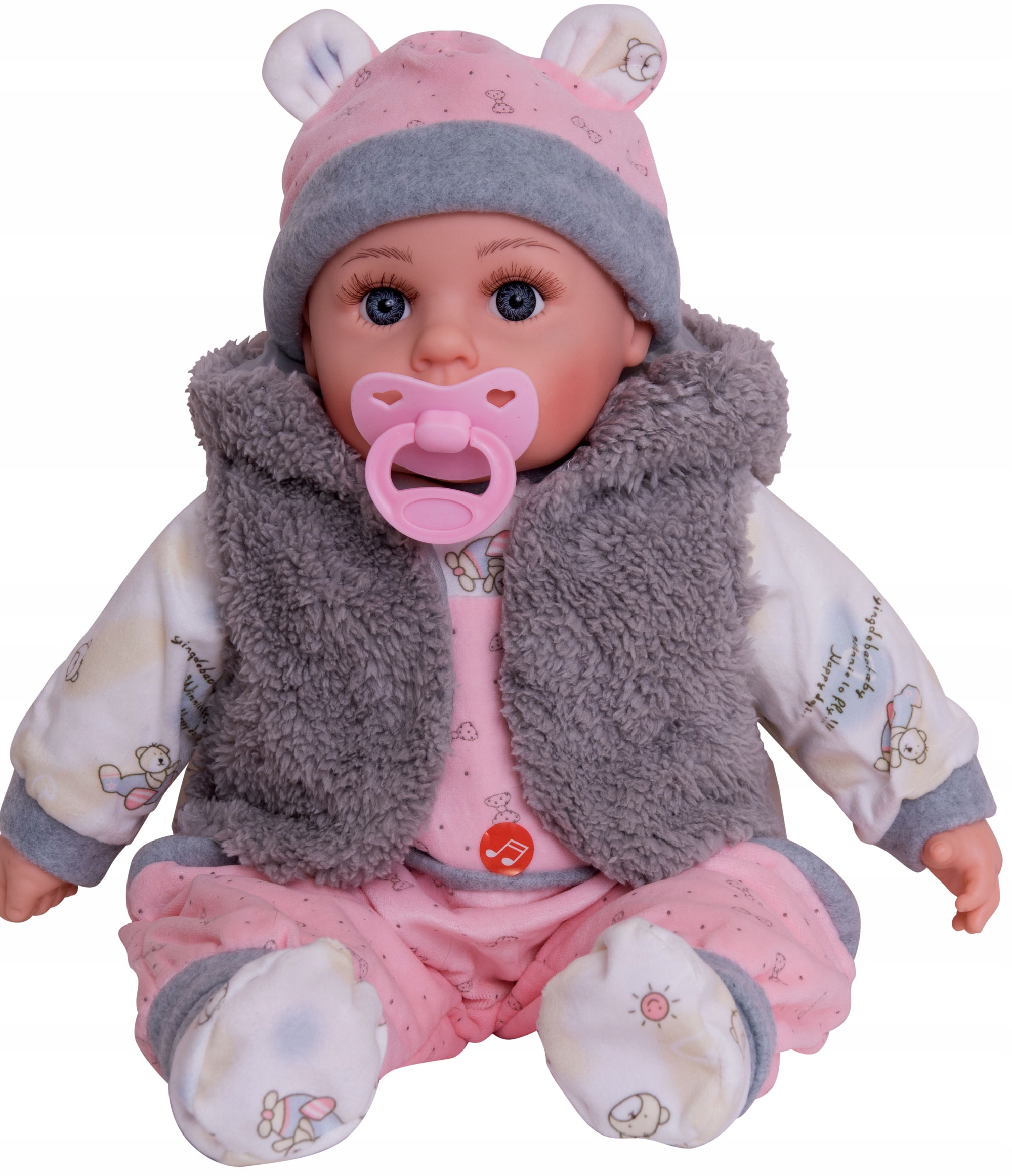 LALKA BOBAS MÓWI I ŚPIEWA POLSKI 45CM+SMOCZEK_66n Bohater / Bajka brak