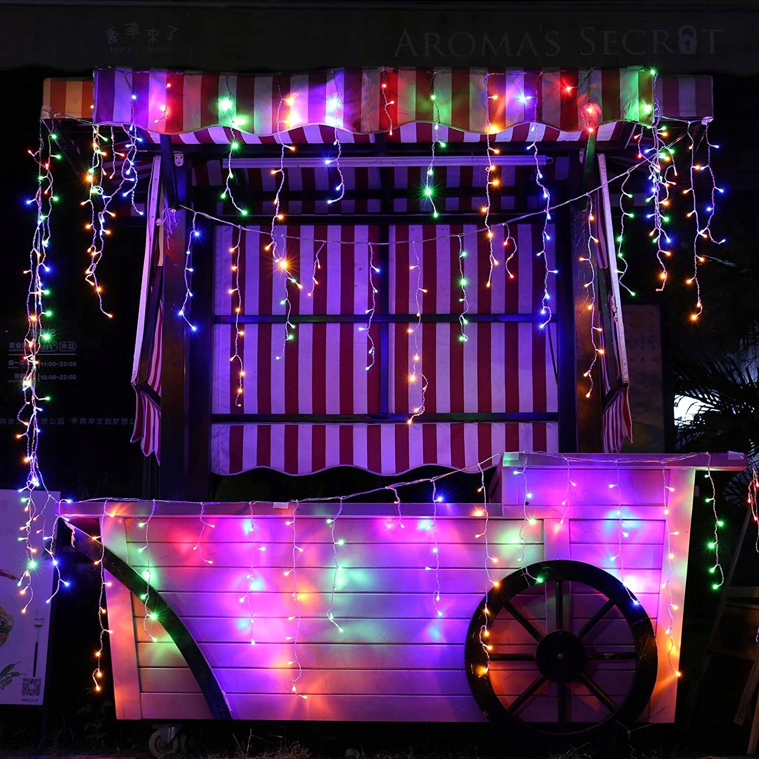 PHILZOPS OZDOBNE LAMPKI ŚWIATĘCZNE GIRLANDA ŚWIETLNA 7M 240 LED — miniatura 4