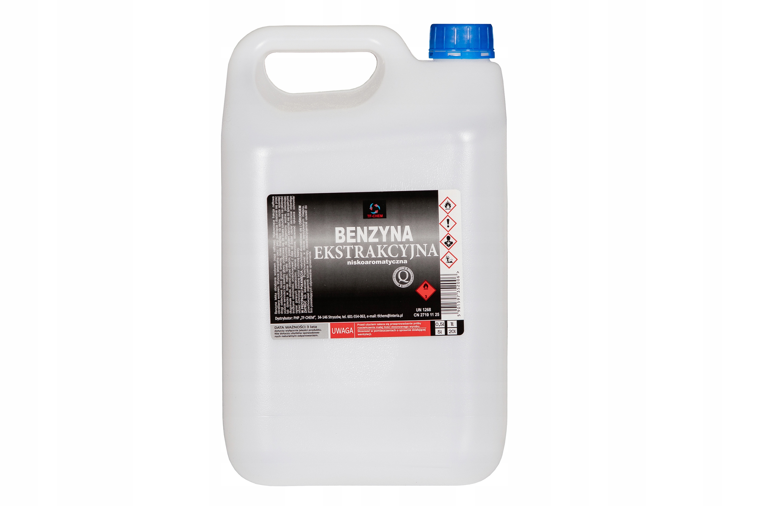 Benzyna Ekstrakcyjna Bezwonna 5L Bezzapachowa