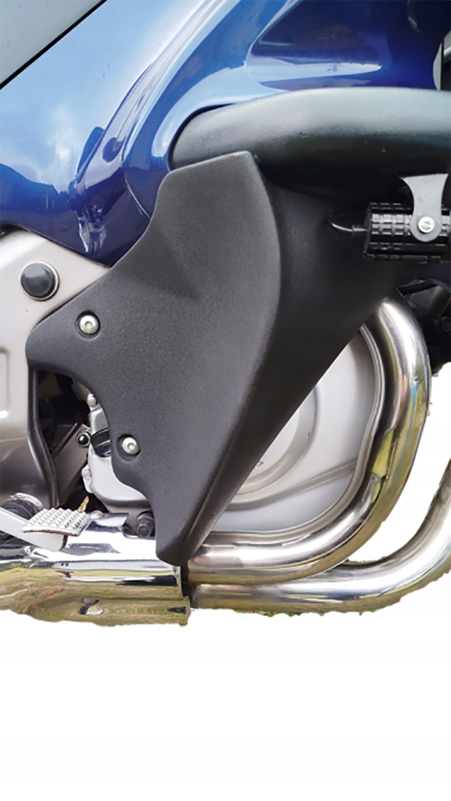 Deflektory na nohy Honda Deauville N650V -Ochrana nôh 3D Tlač Petg-cf