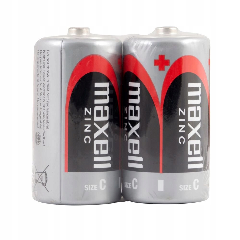 Bateria cynkowo-węglowa Maxell C (R14) 2 szt.