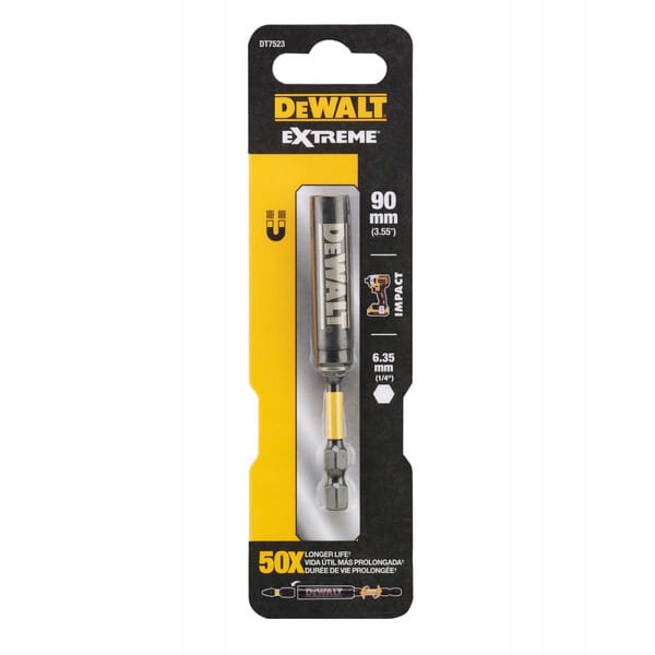 

DT7523 Dewalt Uchwyt Do Bitów Udarowy 90mm Extreme