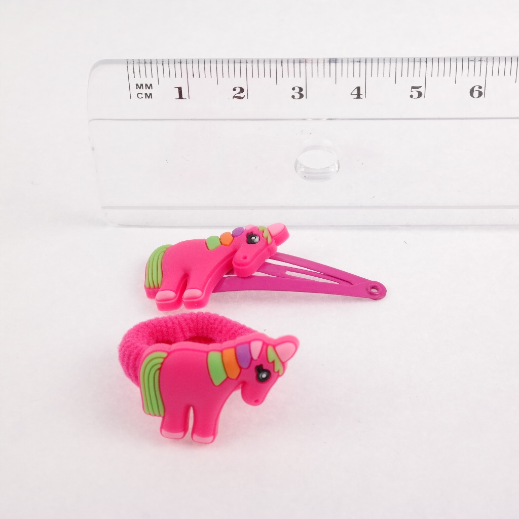 SPINKI DO WŁOSÓW GUMKI JEDNOROŻCE DLA DZIECI Model 15 01 05 03