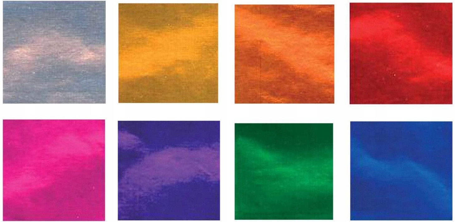 PAPIER KOLOROWY METALIZOWANY 8 KOL. B4 ALIGA Bohater brak