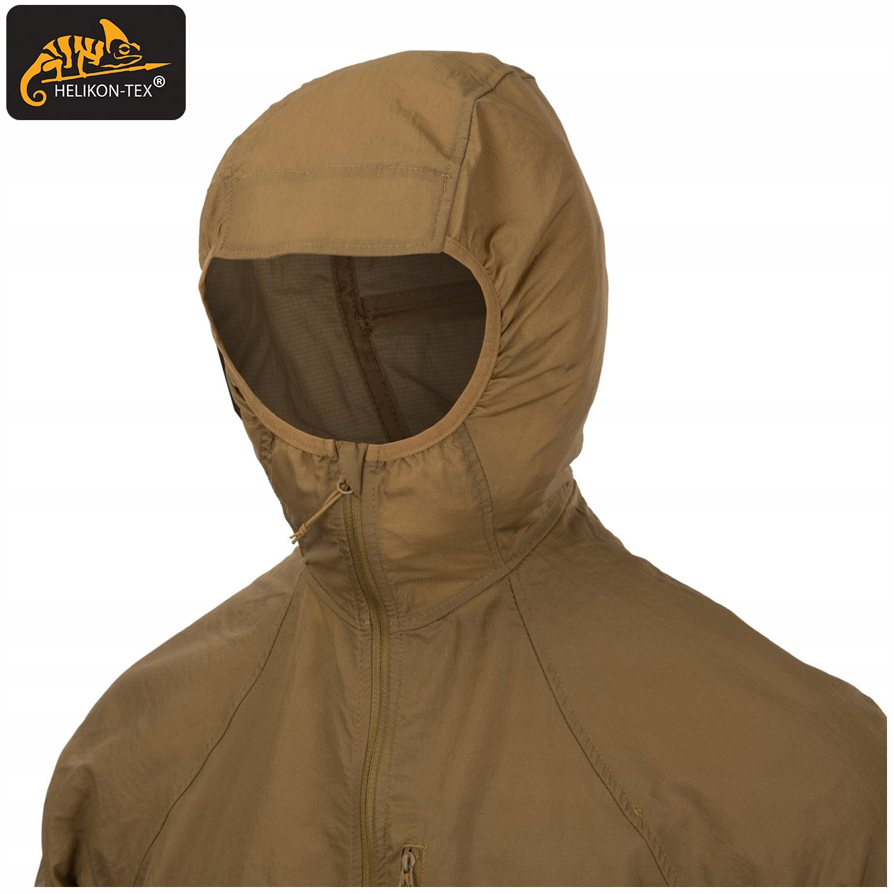 KURTKA MĘSKA WIATRÓWKA Z KAPTUREM TRAMONTANE WINDPACK SKŁADANA Czarna Model Kurtka TRAMONTANE WindPack