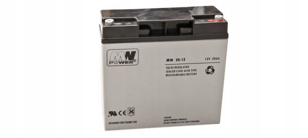 akumulator Agm 12V/20Ah 181*77*167 (M5) Mw 20-12