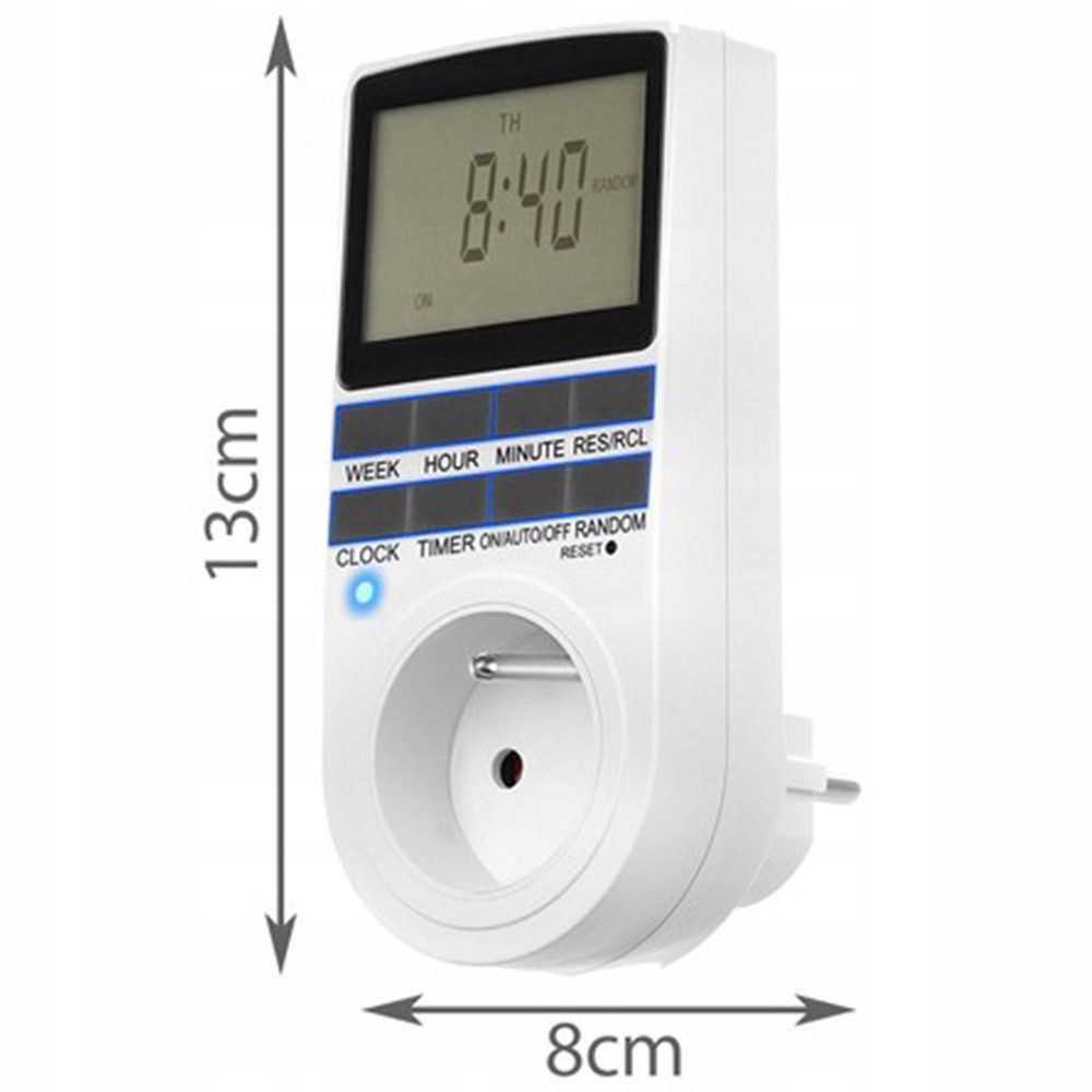 Programator czasowy (włącznik/wyłącznik) cyfrowy Kod producenta 11747