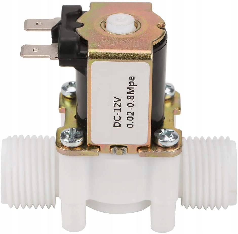 

Elektrozawór 12V 1/2 No Zawór Cewka Siłownik wody