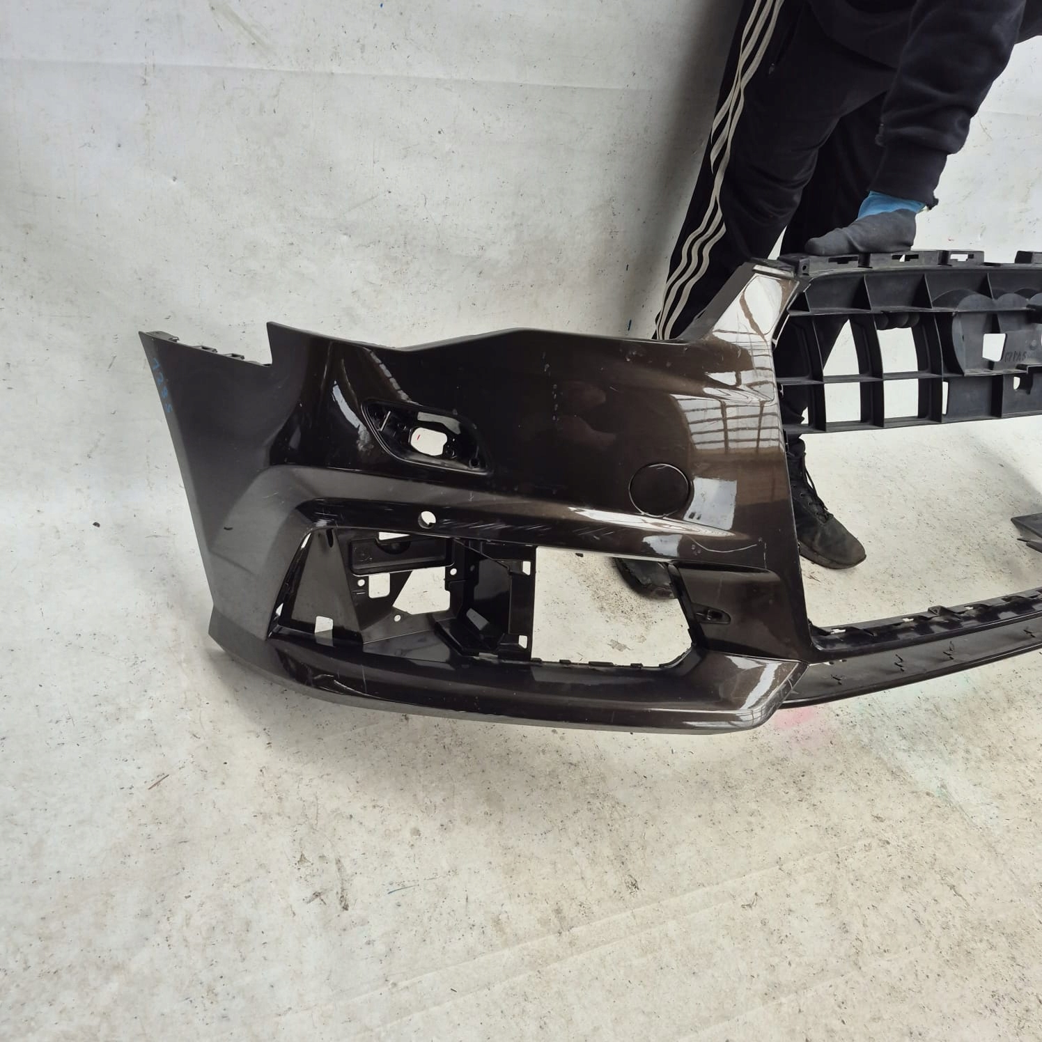 AUDI S6 C7 4G LIFT 14-18 bumper front front washer PDC