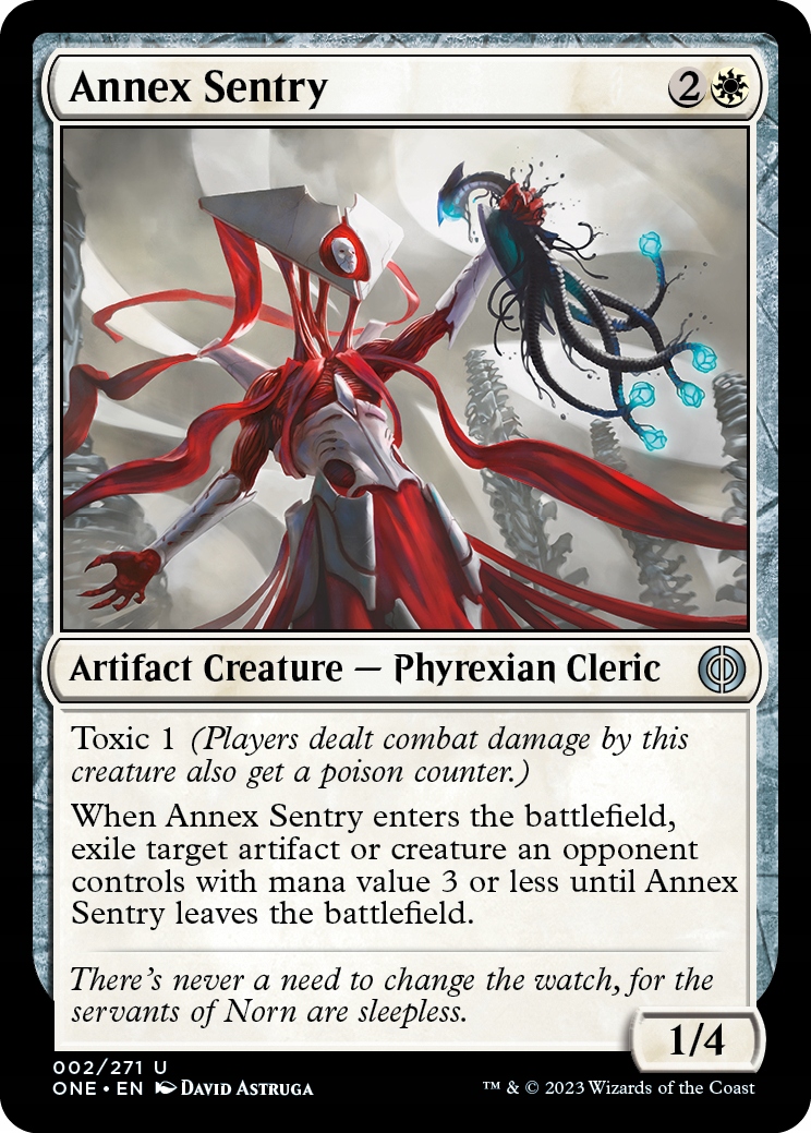 Mtg 2x Annex Sentry (u)