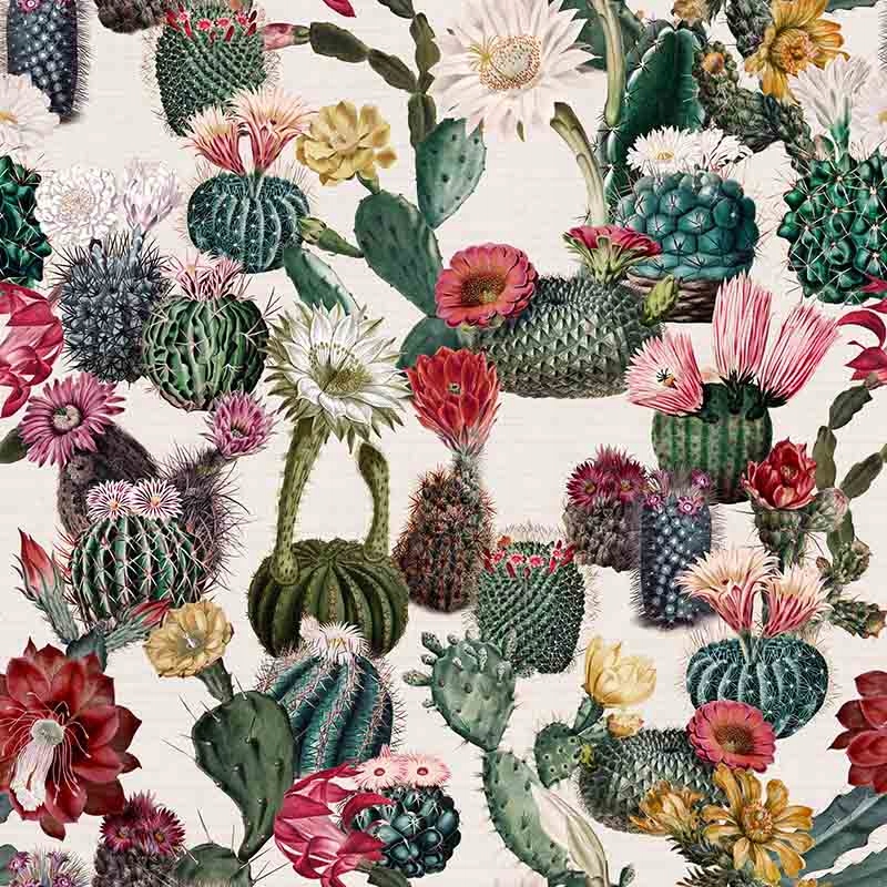 

Tkanina Obiciowa Materiał Zasłonowy DC 103 kaktusy