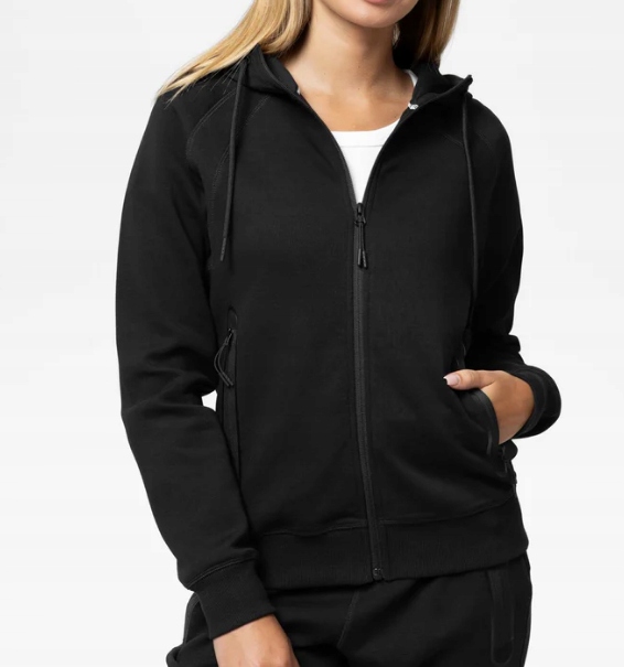 Dámská mikina s kapucí s kapucí Explory Rozepínací Mikina Pitbull přiléhavá, sportovní