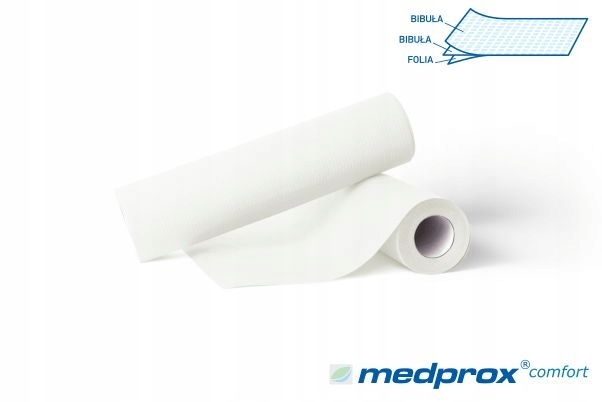 SERWETY KOSMETYCZNE PODKŁAD PODFOLIOWANY OCHRONNY - BIAŁY Marka Medprox