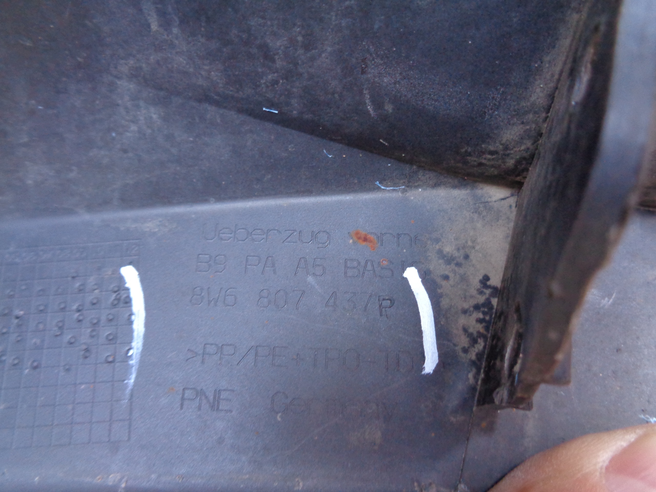 front bumper AUDI A5 II 8W6 19- LIFT NR 52559