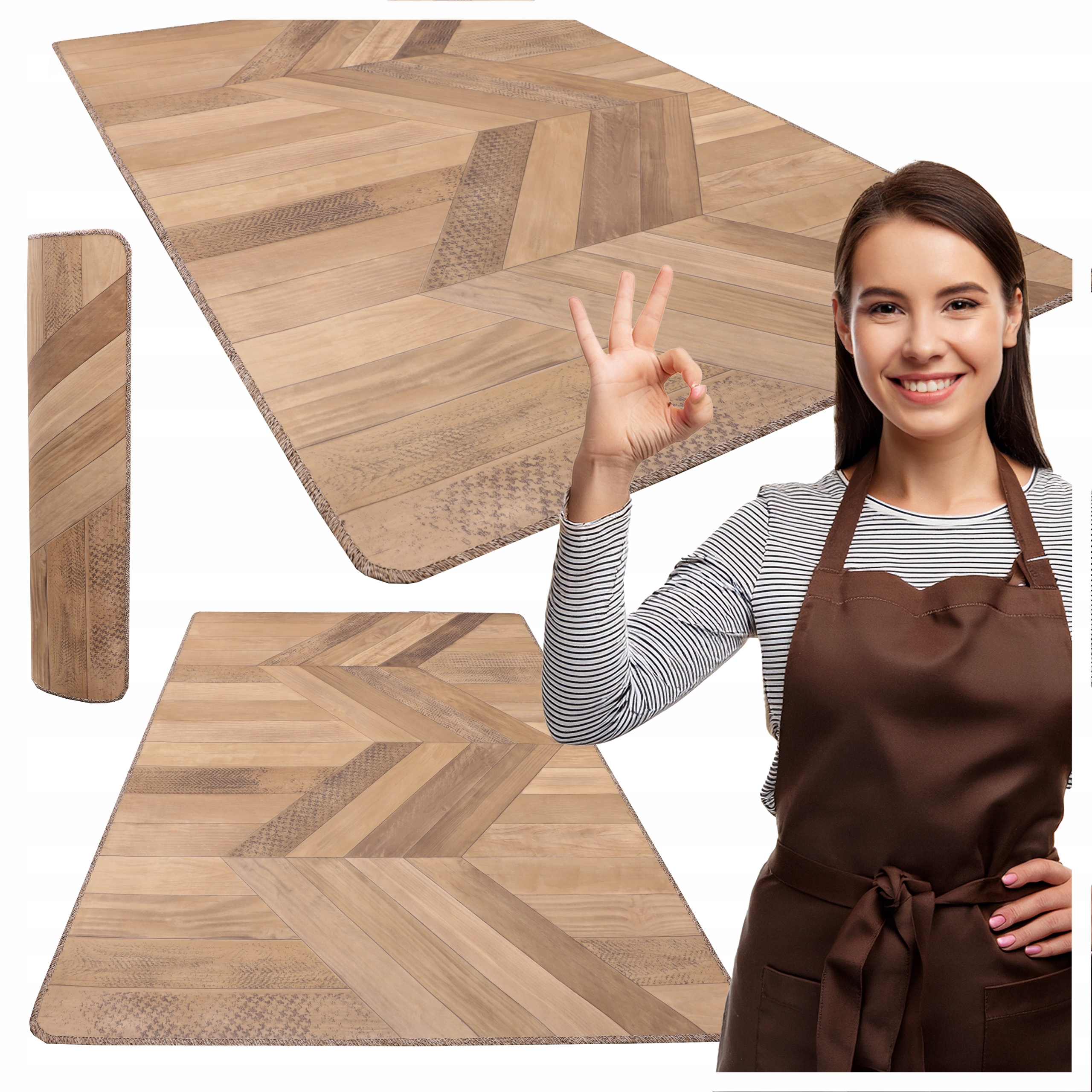 Behúň do kuchyne Hotová Vinylová Protišmyková Pogumovaná 225X100 Gumoli