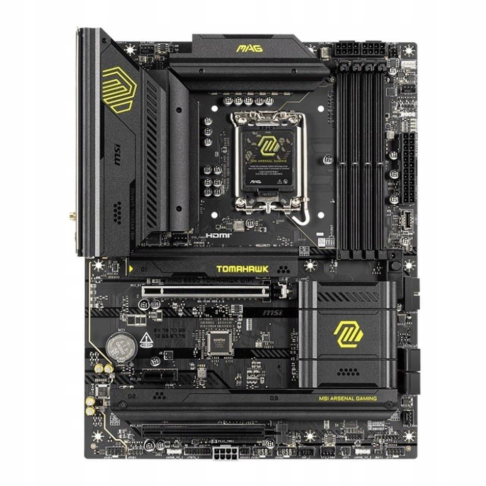 Doska Msi Mag B860 Tomahawk Wifi /B860/DDR5/SATA3/M.2/ TB4/WiFi/ BT/PCIe5.0