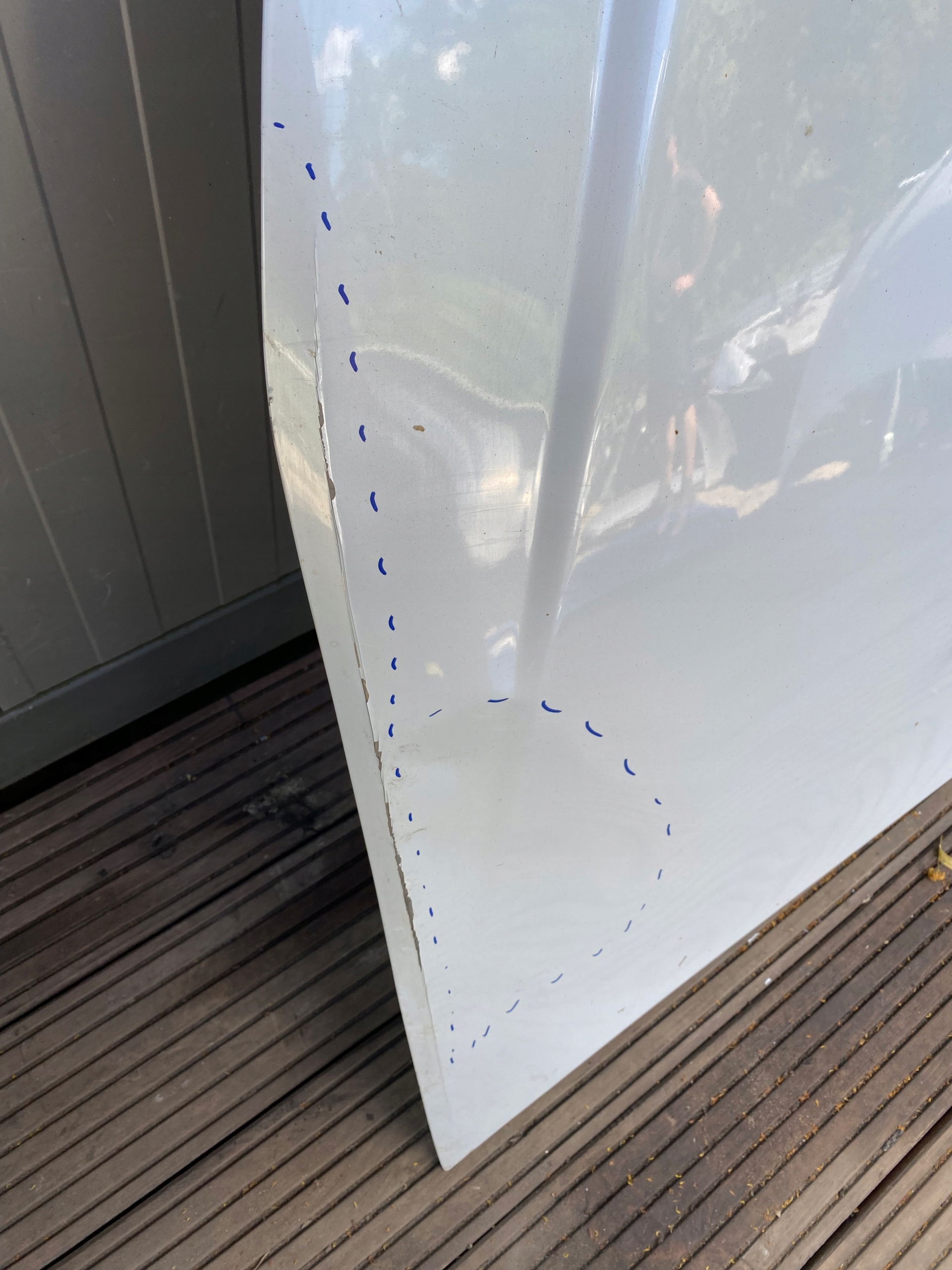 SUZUKI SX4 bonnet front cover BIALA ZMT