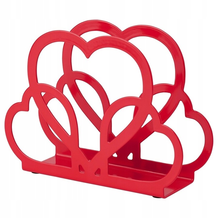 

Ikea Vinterfint Serwetnik kształt serca Czerwony