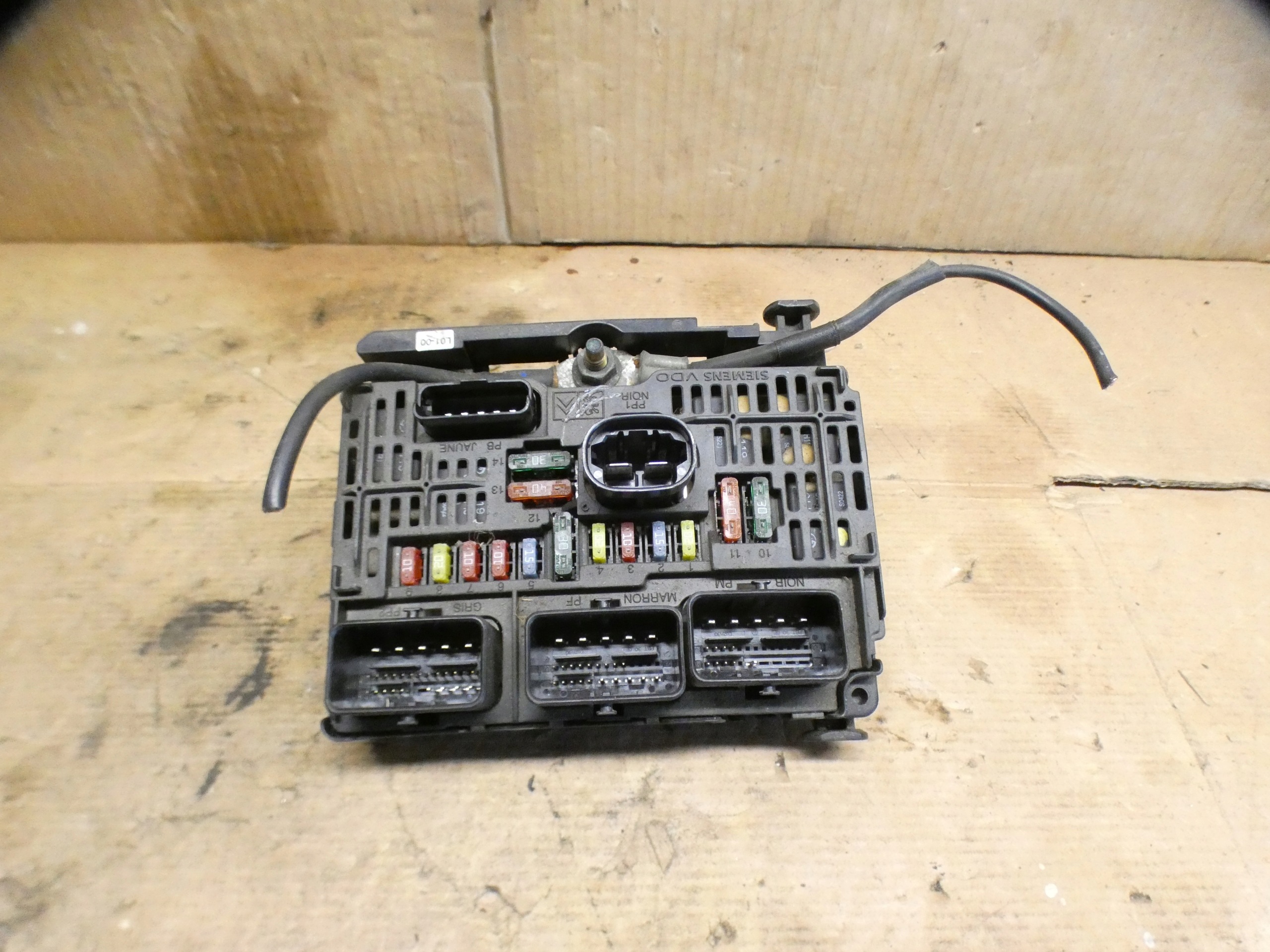 control unit module BSM PEUGEOT 407 9656086080 S118983001