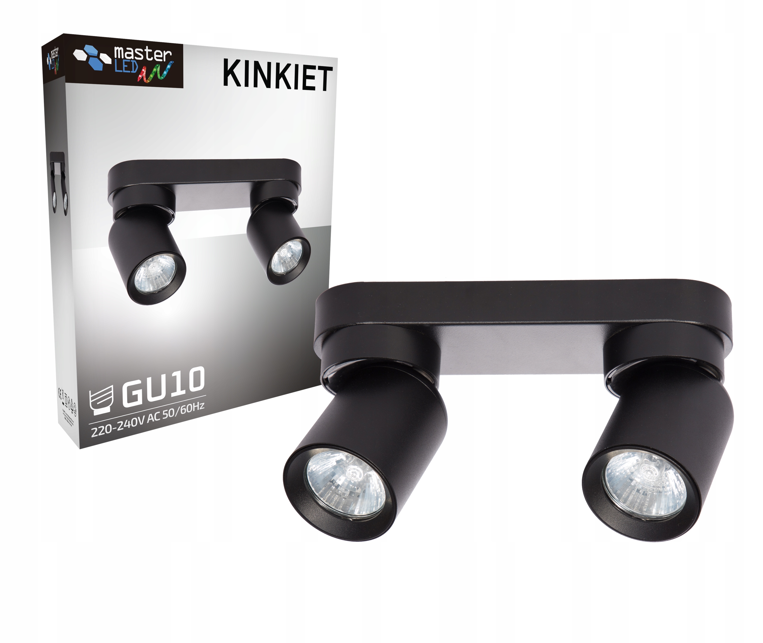 KINKIET RUCHOMY OPRAWA HALOGENOWA LED GU10 SUFITOWA SPOT LAMPA