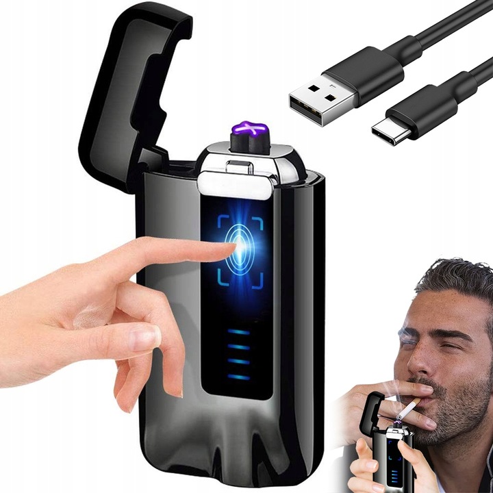 Dárek Pro Muže, Elektrický Zapalovač S Obloukem A Usb Zapalovač