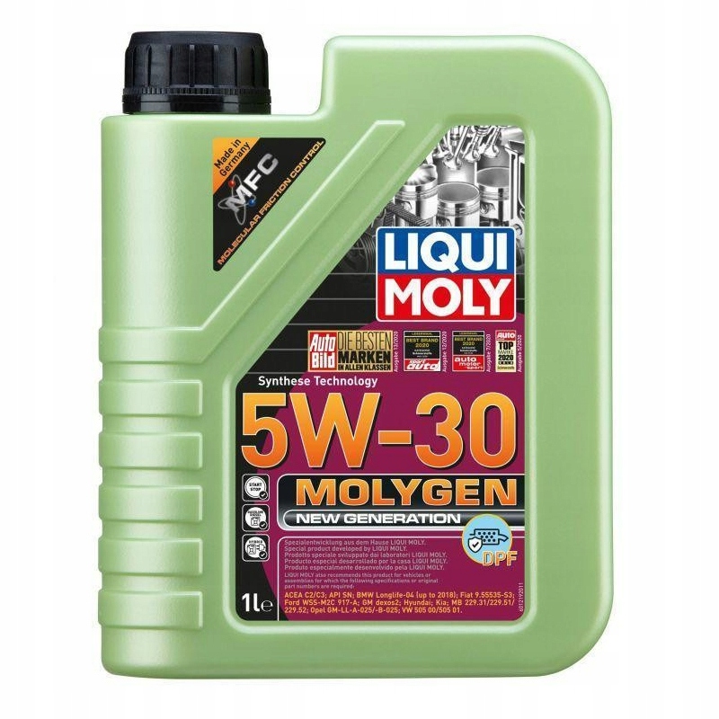 Liqui Moly Molygen 5W30 1L Dpf New Generation 21224