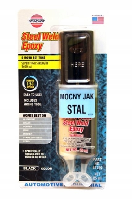 

Ve Steel Weld DV477 25ML. Klej Do Metalu W Strzyka
