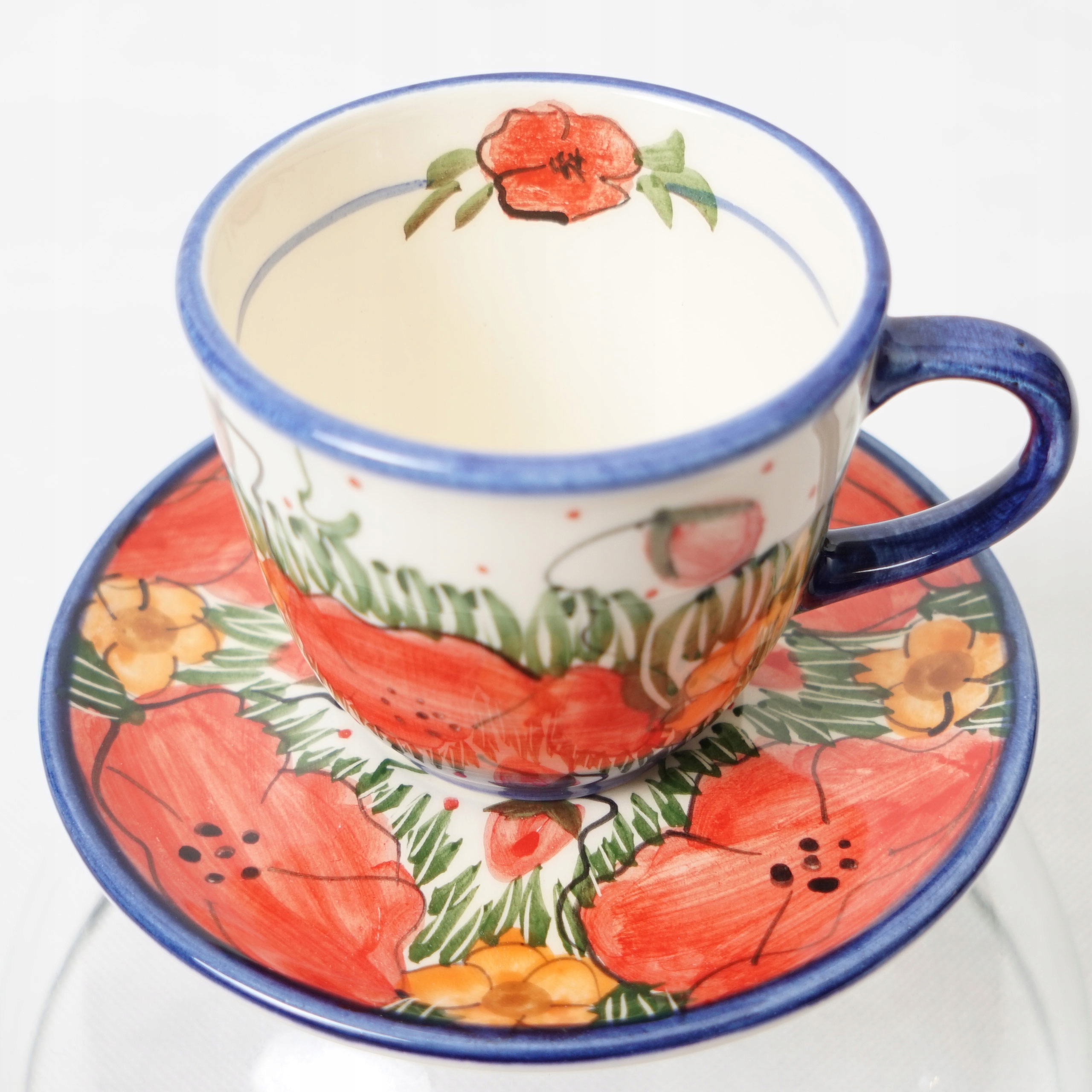 

Ręcznie Malowana Filiżanka Bolesławiec