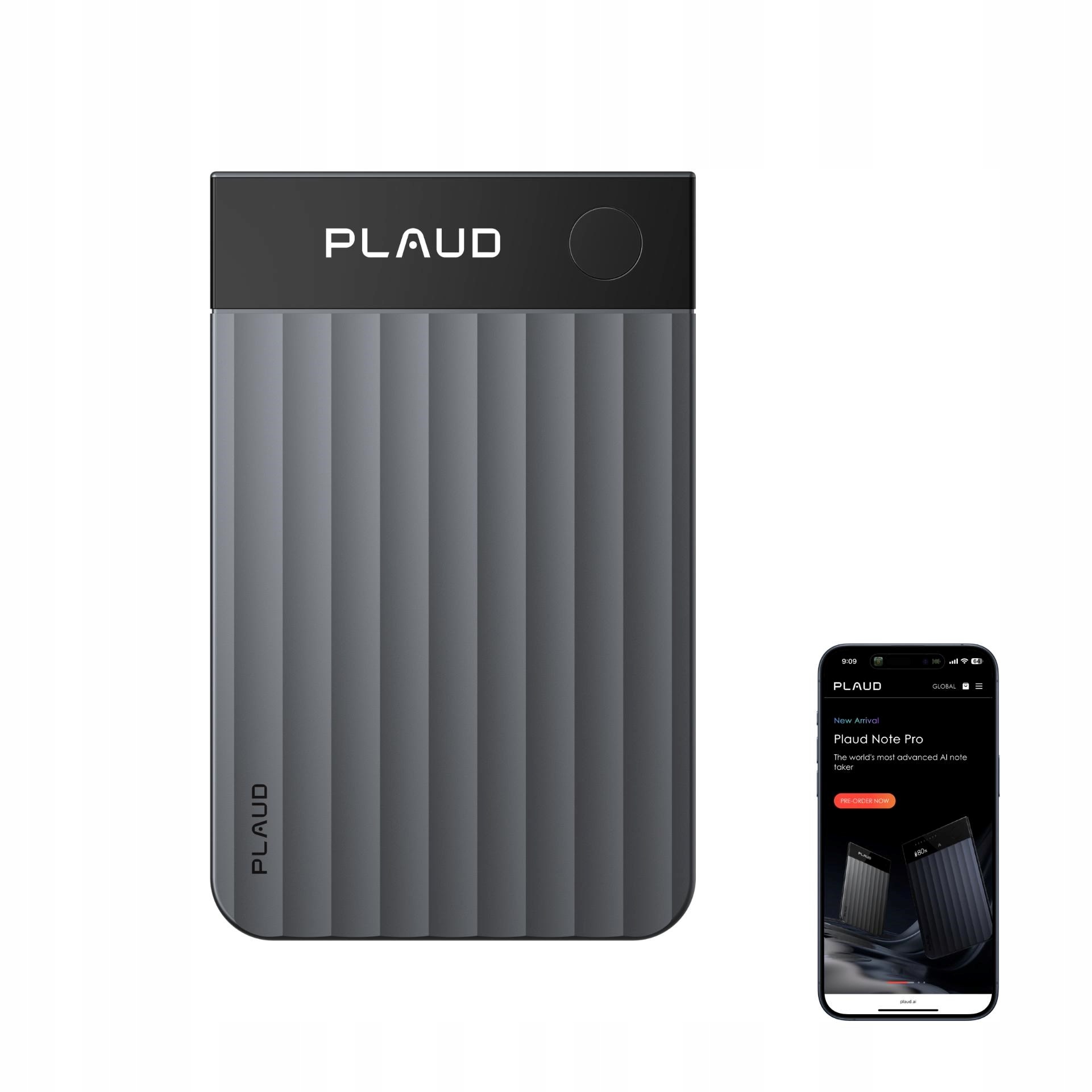 Plaud Note Pro Black Ai hlasový záznamník Plaud Note Pro Black