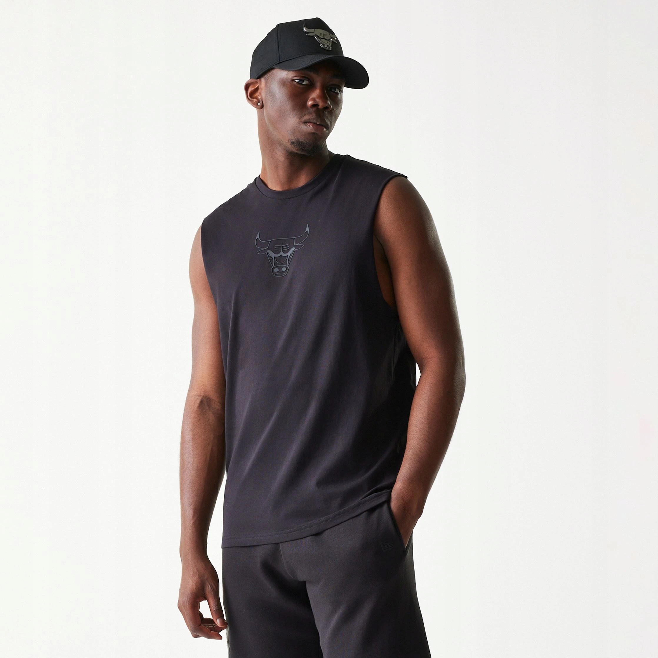 Pánské tričko Chicago Bulls Nba Core plus hd sleeveless tee Velikost: L
