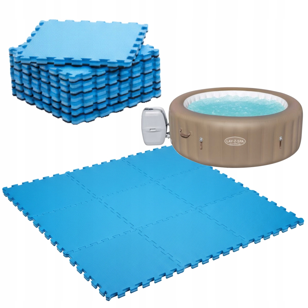 Penová podložka pod dno Lay-Z-Spa spa pre Bestway 60017, protišmyková