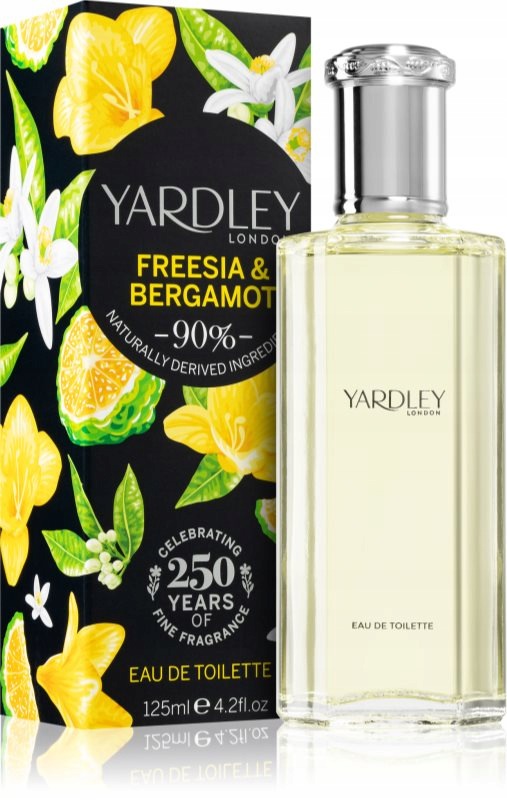 Yardley Toaletní Voda Freesia & Bergamot 125 ML Pro Ženy