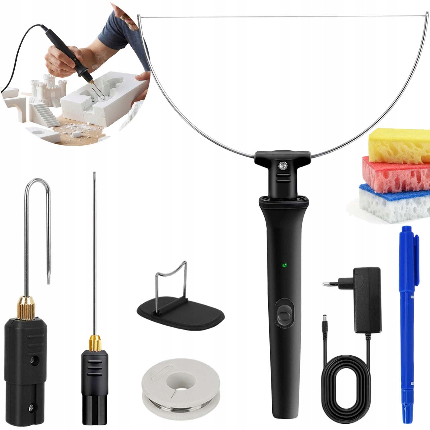 Nůž Pro Řezání Polystyrénu, Pěnového Vyřezávání Vzorů 3V1