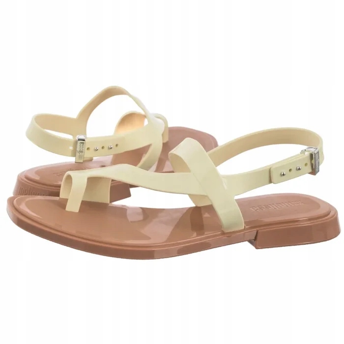 Dámské sandály Japonky Melissa Cassie Ad 35930 Brown Hnědé