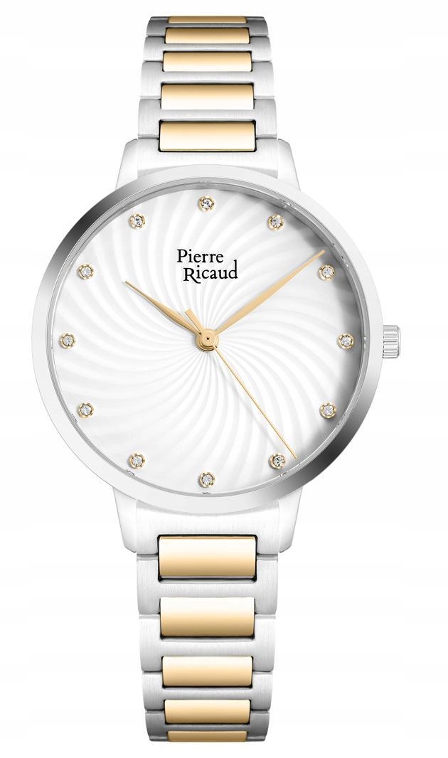 Nové Originální dámské hodinky Pierre Ricaud P22071.2143Q stříbrné zirkony