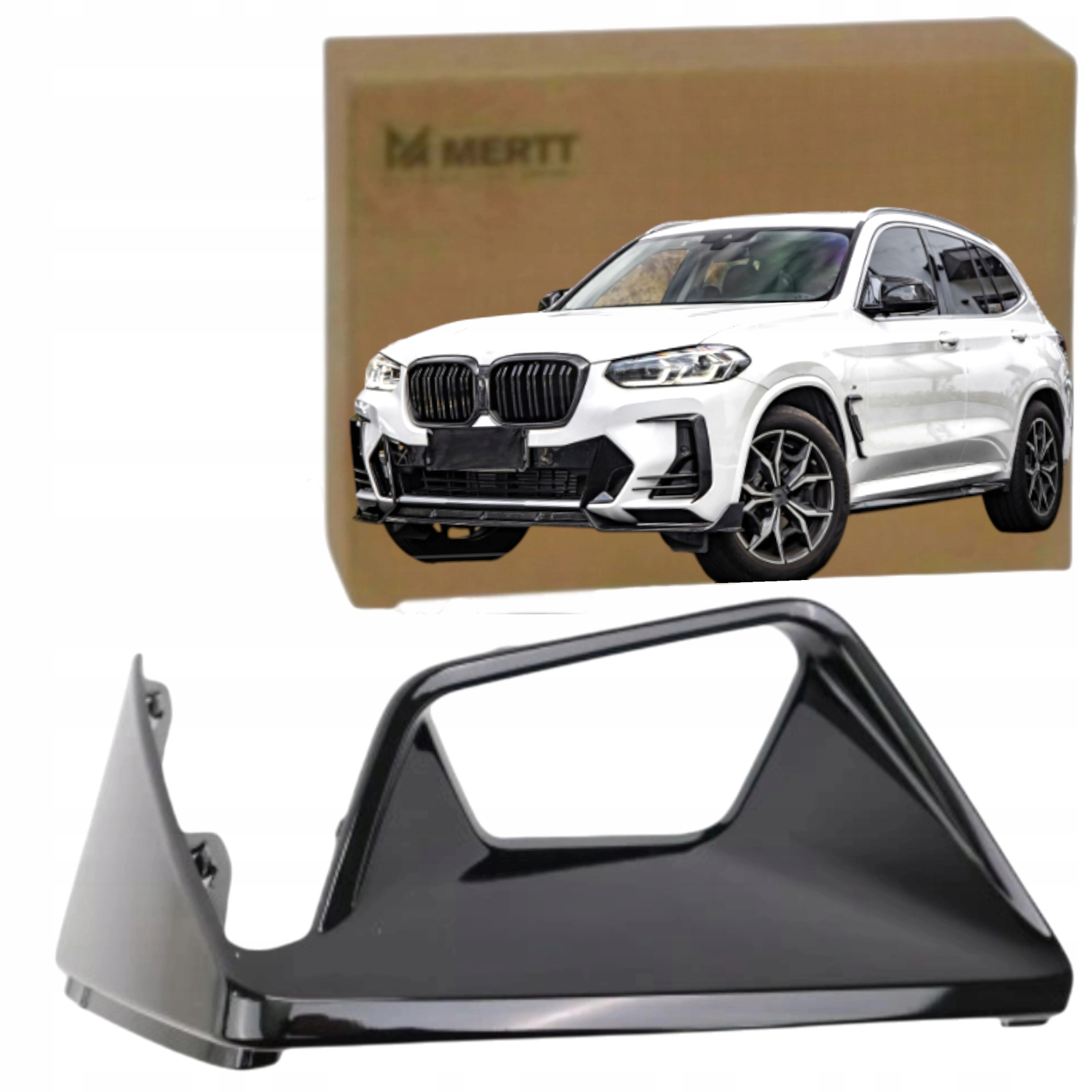 Mřížka Nárazníku Přední Krytka Vstupu Bmw X3 G01 M Paket Lift 8081214 Pravá