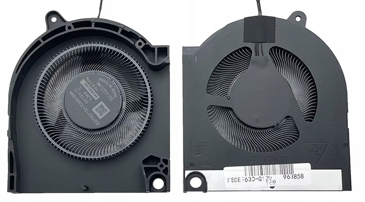 Ventilátor 12V Gpu Dell G16 7630 7635 EG75071S1-C260-S9A